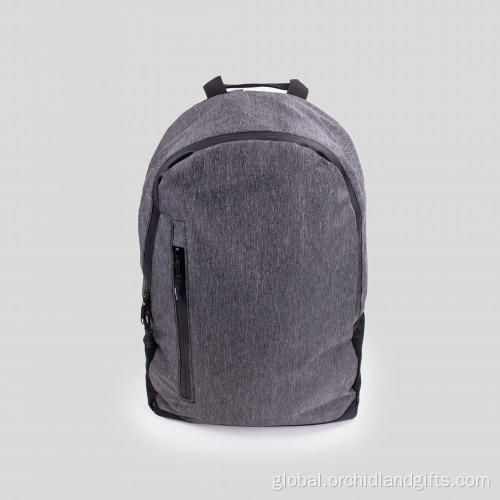 Black and gray casual backpack